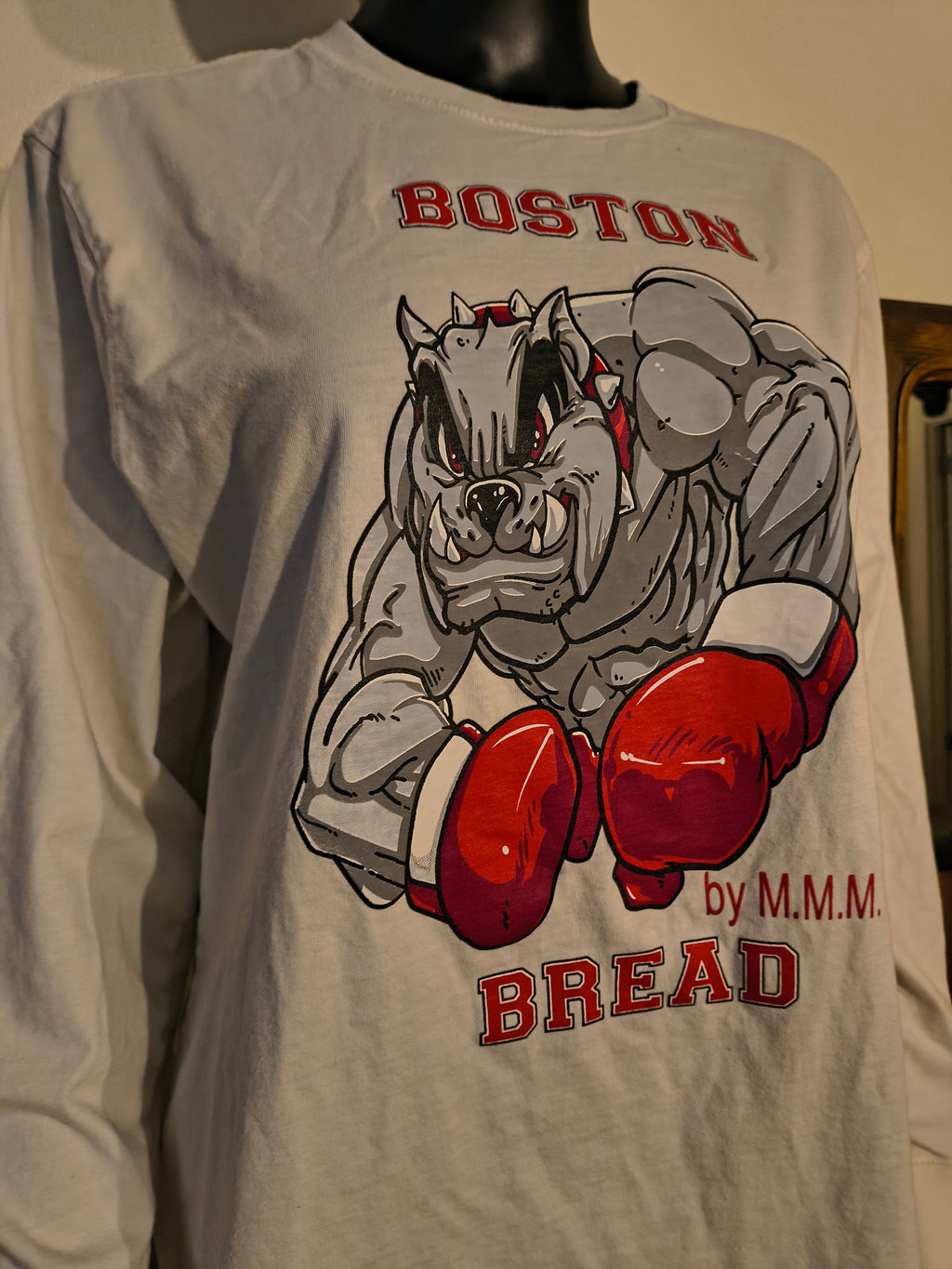 WHITE (O.G) BOSTON BREAD LONG SLEEVE