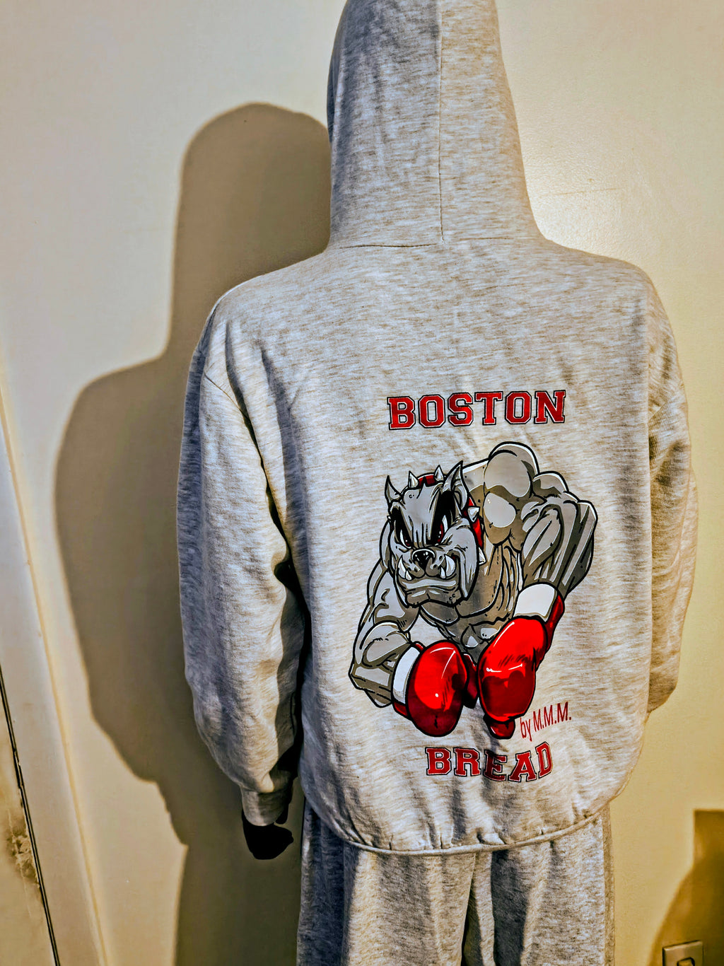 LIGHT GRAY (O.G) BOSTON BREAD SWEAT SUIT