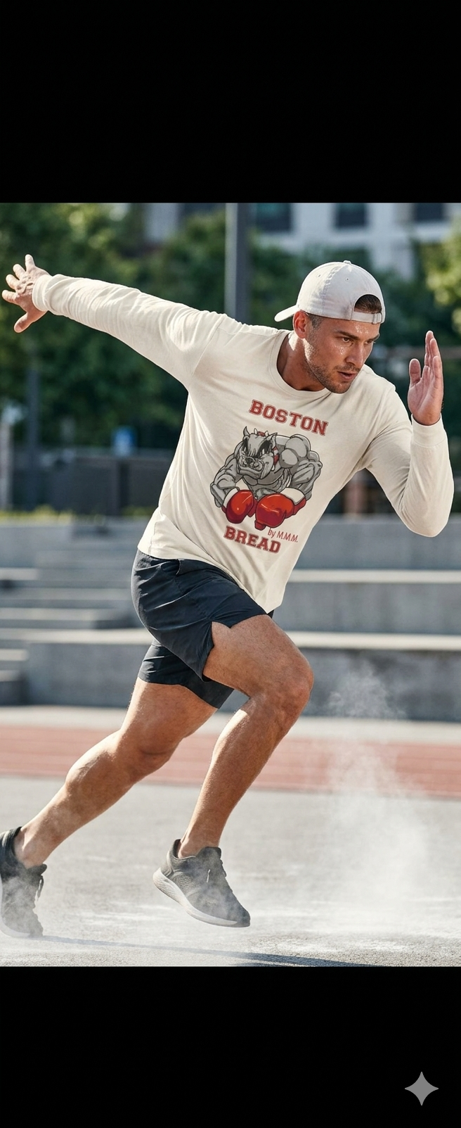 WHITE (O.G) BOSTON BREAD LONG SLEEVE